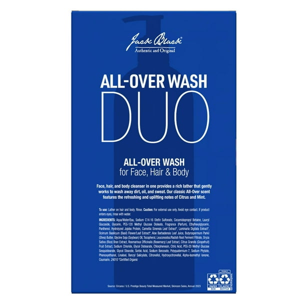 Jack Black All-Over Body Wash Duo, 16 fl. oz., 2 pk. - Samsclub.com