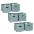 thumbnail image 1 of RiverRidge Folding Bins Cube Storage Cubbies, Set of 6 Playroom Organizers, 1 of 6