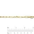 thumbnail image 4 of Paperclip Chain Necklace in 14K Gold, 4 of 8