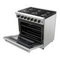 thumbnail image 4 of Thor Kitchen 6.0 cu. ft. Freestanding Gas Range - w/ Convection, 4 of 6