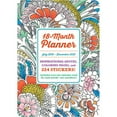 thumbnail image 1 of 2025 18-Month Coloring Planner, Spiral Bound, 1 of 1