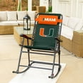 thumbnail image 2 of Logo Brands Miami Hurricanes Bungee Rocker, 2 of 5