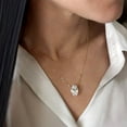thumbnail image 7 of Lab Created Gemstone Necklace in 14K Yellow Gold, 7 of 9