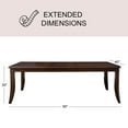 thumbnail image 6 of Colette 7-Piece Formal Dining Set with Motif, 6 of 18