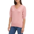 thumbnail image 1 of DKNY Ladies Puff Sleeve Sweater, 1 of 5