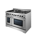 thumbnail image 2 of NXR 7.2 cu. ft. Freestanding Dual Fuel Range with Convection Oven, 2 of 8