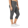 thumbnail image 15 of Member's Mark Ladies 2 Pack French Terry Luxe Capri Legging, 15 of 15