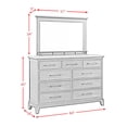 thumbnail image 10 of Society Den Johnshaven King Storage 3PC Bedroom Set in Espresso & Brown, 10 of 11