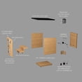 thumbnail image 14 of Backyard Discovery 2-4 Person Cedar Outdoor Cabin Sauna with Electric Heater and Glass Door, 14 of 14