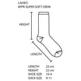 thumbnail image 5 of Cuddl Duds Women's 6-Pack Super Soft Crew Sock, 5 of 5