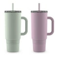 thumbnail image 1 of Ello Port 40-oz. Stainless Steel Tumbler with Handle, 2-Pack, Assorted Colors, 1 of 7