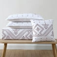 thumbnail image 3 of Brielle Home Cross Stitch Quilt Set, Assorted Sizes and Colors, 3 of 3