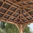 thumbnail image 9 of Backyard Discovery Barrington Cedar Gazebo with Powerport, Choose Size, 9 of 10