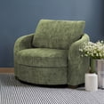 thumbnail image 1 of Studio Living Manchester Large Accent Chair in Olive Boucle Fabric, 1 of 9