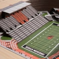 thumbnail image 3 of YouTheFan Oregon State Beavers 25-Layer Football Stadium View 3D Wall Art, 3 of 5