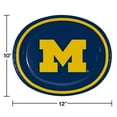 thumbnail image 5 of NCAA Oval Paper Plates, 10" x 12", 50 ct., Choose Team, 5 of 6