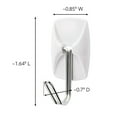 thumbnail image 2 of Command Small Wire Toggle Hooks, White 20 Hooks, 24 Strips, 2 of 7