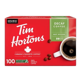 Tim Hortons Decaf Original Medium Roast Coffee Pods, 100 ct.