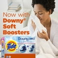 thumbnail image 3 of Tide Power PODs Downy Soft Boosters Laundry Detergent Pacs, April Fresh, 72 ct., 3 of 6
