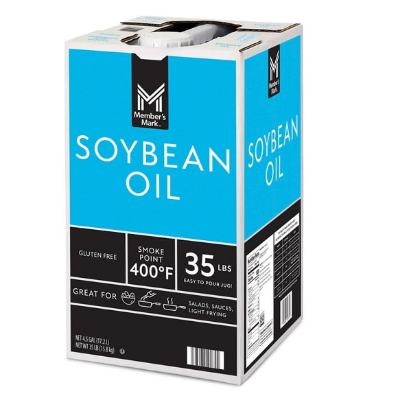 Member's Mark Pure Soybean Oil, 35 lbs.