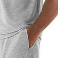 thumbnail image 4 of Member's Mark Men's 2-Piece Short Sleeve Pajama Set, 4 of 10