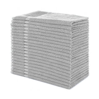 Simpli-Magic Quick Dry Lightweight Cotton Hand Towels – Multi-Use Wash Towels, 16” x 27” Assorted Packs