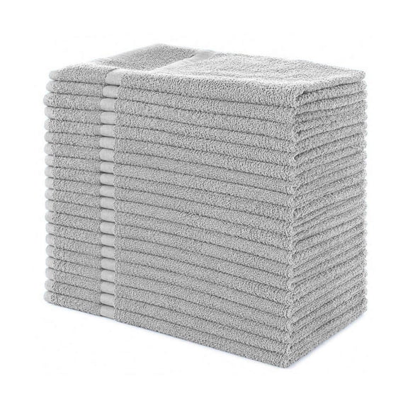 Simpli-Magic Quick Dry Lightweight Cotton Hand Towels – Multi-Use Wash Towels, 16” x 27” Assorted Packs