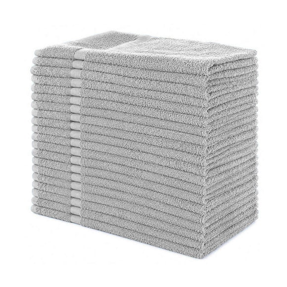 Simpli-Magic Quick Dry Lightweight Cotton Hand Towels – Multi-Use Wash Towels, 16” x 27” Assorted Packs