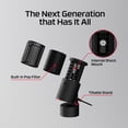 thumbnail image 3 of HyperX SoloCast 2 – Gaming USB Condenser Mic, PC, USB-C, USB-A – Black, 3 of 9