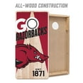 thumbnail image 3 of YouTheFan Arkansas Razorbacks 2’ x 4’ Cornhole Set, 3 of 6