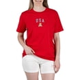 thumbnail image 1 of State of Mine Women's Embroidered Americana T-Shirt, 1 of 5