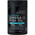 thumbnail image 1 of Sports Research Triple Strength Omega-3 Fish Oil, 120 Softgels, 1 of 7