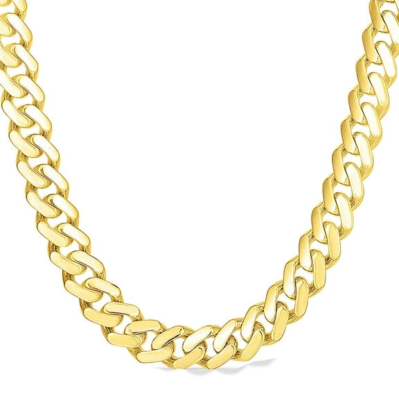 Miami Cuban Chain Necklace in 14K Gold