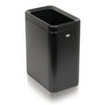 thumbnail image 1 of Clorox Slim Open Top Anti-Microbial Odor Protection 2.6 Gallon Stainless Steel Trash Can - Silver or Black, 1 of 6