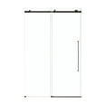 thumbnail image 1 of OVE Decors Selby 45-1/16 - 48"W x 74"H  Frameless Sliding Shower Door with Clear Glass, 1 of 9