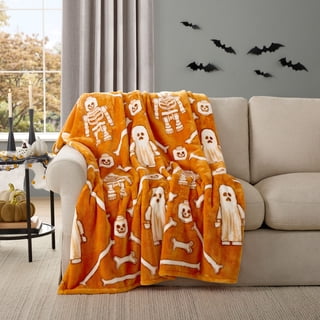 Licensed Characters Adult Halloween Silk Touch Throw Blankets, 60" x 70"