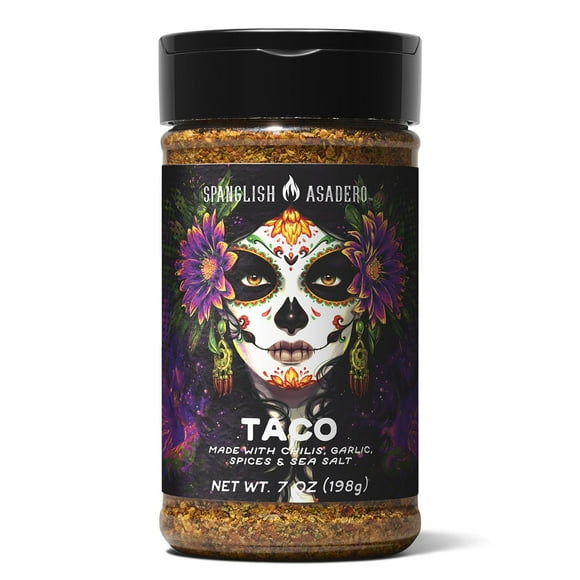 Spanglish Asadero Taco Seasoning, 7 oz.