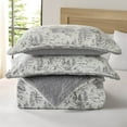 thumbnail image 2 of Member's Mark 3-Piece Printed Plush Comforter Sets, Assorted Sizes, 2 of 5