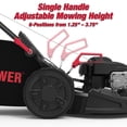 thumbnail image 7 of AiPower 21" Self-Propelled RWD Walk Behind Mower with Aero Flow™ Deck, 7 of 14