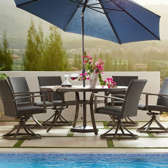 Member's Mark Fremont Round Dining Set, 8pc