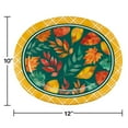 thumbnail image 2 of Member's Mark Fall Oval Paper Plates, 10" x 12", 50 ct., 2 of 8