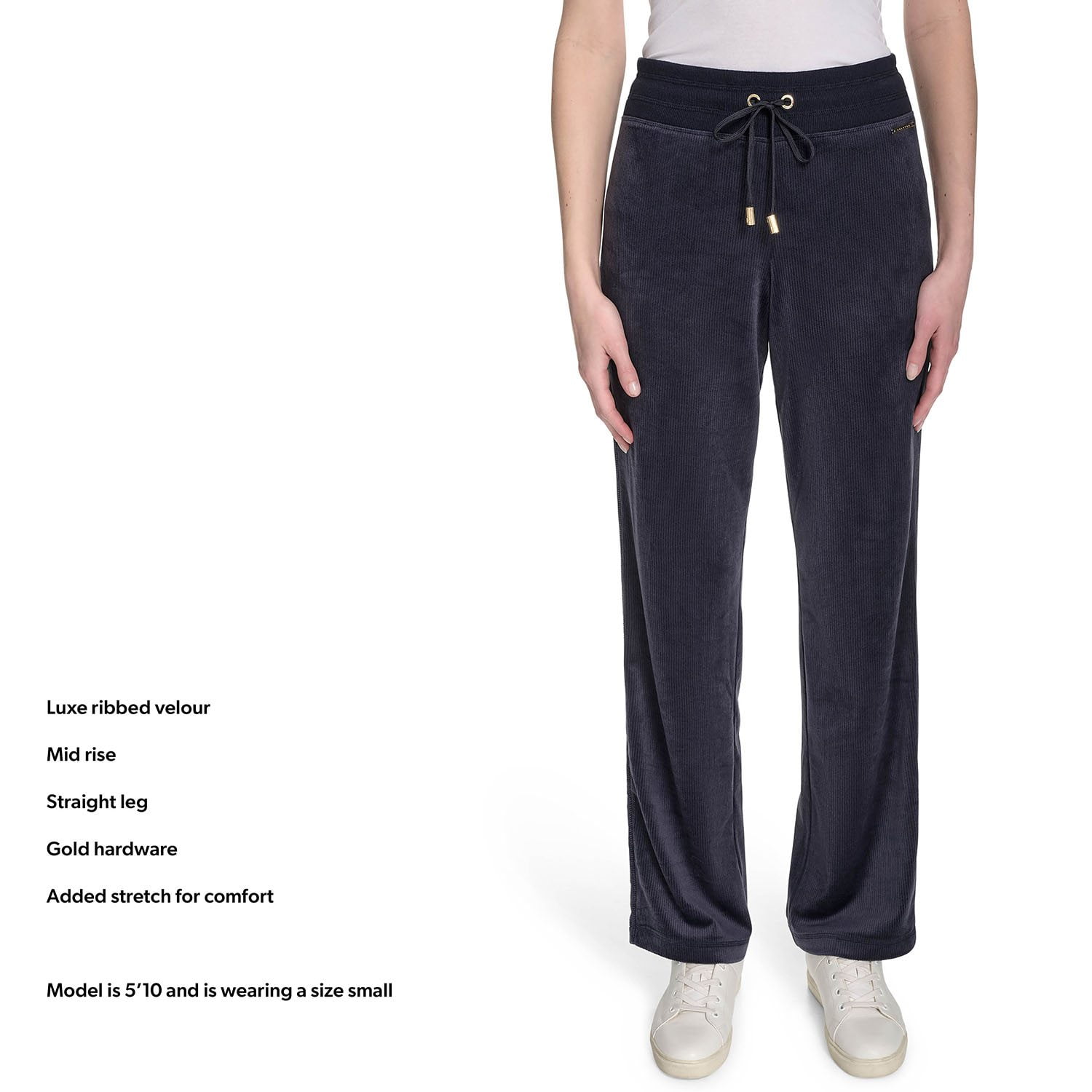 Halston Women's Velour Ribbed Pant - Samsclub.com