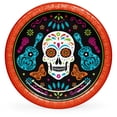 thumbnail image 1 of Member's Mark Day of the Dead Paper Plates, 10", 85 ct., 1 of 8