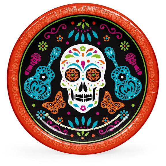 Member's Mark Day of the Dead Paper Plates, 10", 85 ct.
