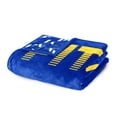 thumbnail image 4 of Logo Brands Pittsburgh Panthers 60"x70" Super Plush Blanket, 4 of 7