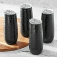 thumbnail image 4 of Member's Mark 14oz. Stainless Steel Insulated Flute Tumblers with Lids, 4 Pack, Choose Color, 4 of 5