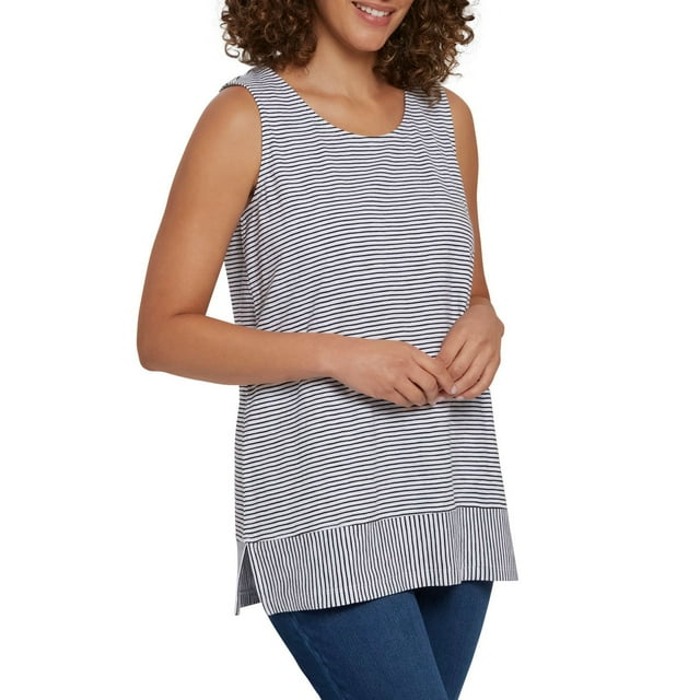 Lands' End Women's Split Hem Tank Top