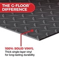 thumbnail image 7 of G-Floor Diamond Tread Midnight Black Vinyl Garage and Utility Flooring - 8-1/2-Ft x 24-Ft, 7 of 17