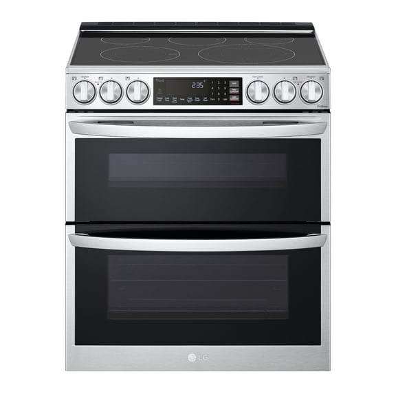 LG 7.3 cu.ft. Smart Electric Double Oven Slide-in Range
