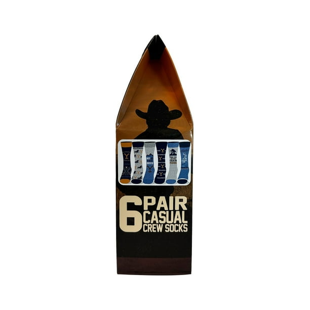Character 6-Pack Casual Crew Sock - Samsclub.com